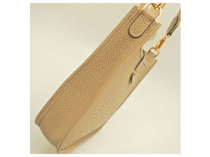 Hermès Borsa a tracolla HERMES Evelyne TPM in pelle Taurillon Clemmence marrone - vista 7
