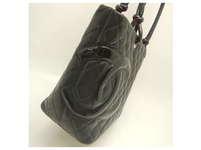 Borsa Tote Grande Chanel Cambon Line Nero - vista 16