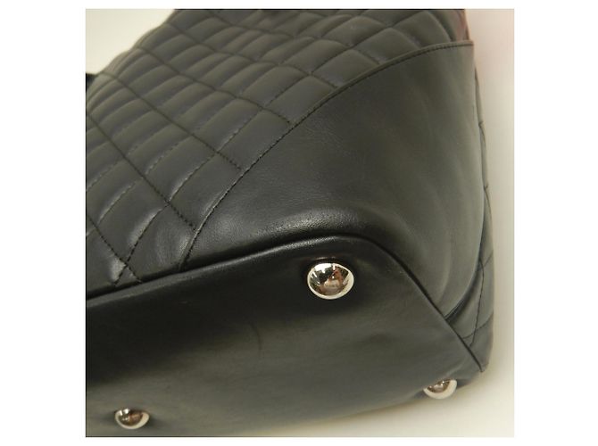 Borsa Tote Grande Chanel Cambon Line Nero - vista 20