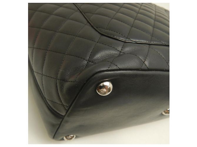 Borsa Tote Grande Chanel Cambon Line Nero - vista 21