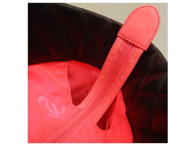 Borsa Tote Grande Chanel Cambon Line Nero - vista 25