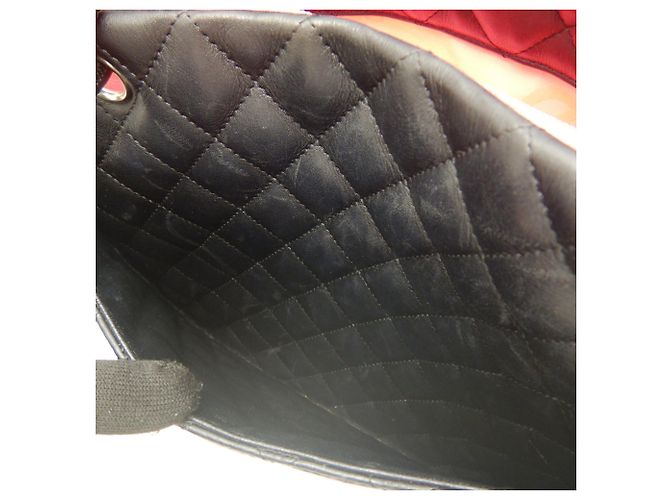 Borsa Tote Grande Chanel Cambon Line Nero - vista 28