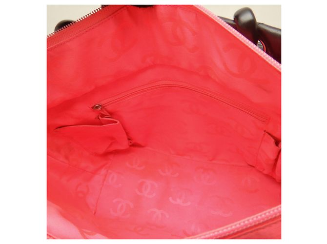Borsa Tote Grande Chanel Cambon Line Nero - vista 29