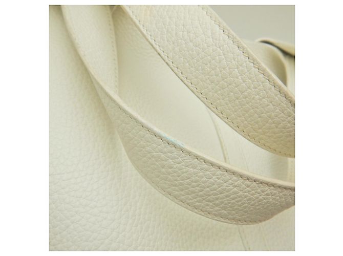 Hermès Hermes Picotin Lock MM Handtasche Weiß - Ansicht 10