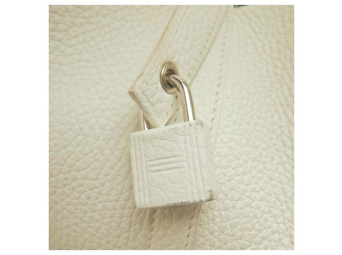 Hermès Hermes Picotin Lock MM Handtasche Weiß - Ansicht 13