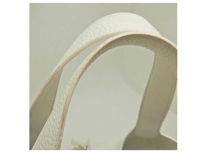 Hermès Hermes Picotin Lock MM Handtasche Weiß - Ansicht 9