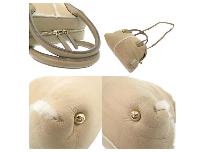 Tod's D Styling 2-Wege-Handtasche Beige Grau - Ansicht 6