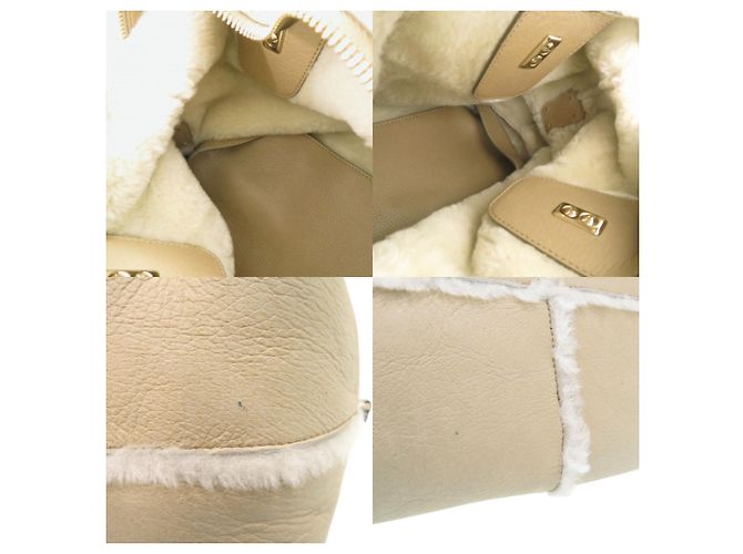 Tod's D Styling 2-Wege-Handtasche Beige Grau - Ansicht 8