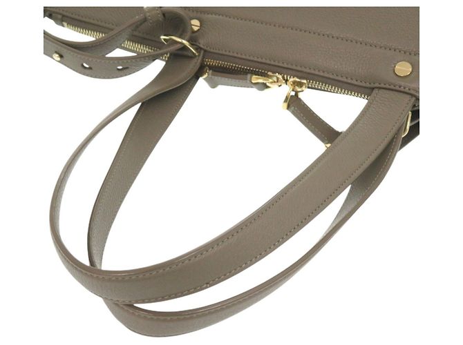 Saco Tote 2-Way Bally em couro Greige Cinza - vista 7