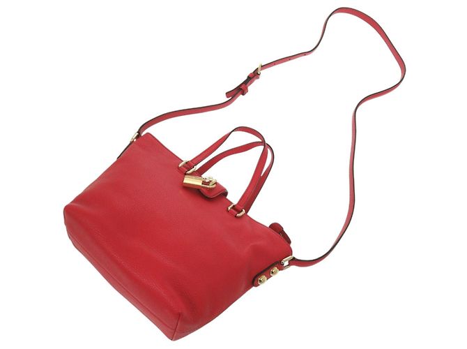 Borsa a tracolla Dolce & Gabbana in pelle rossa Rosso - vista 5