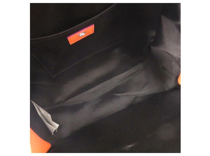 Versace Gianni Medusa Leder-Rucksack Orange - Ansicht 5