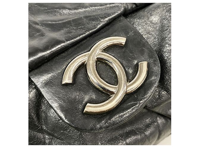 Timeless Borsa a tracolla Chanel in pelle nera Nero - vista 10