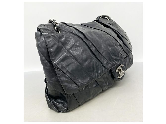 Timeless Borsa a tracolla Chanel in pelle nera Nero - vista 2