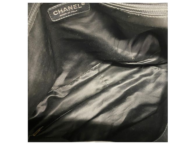 Timeless Borsa a tracolla Chanel in pelle nera Nero - vista 4