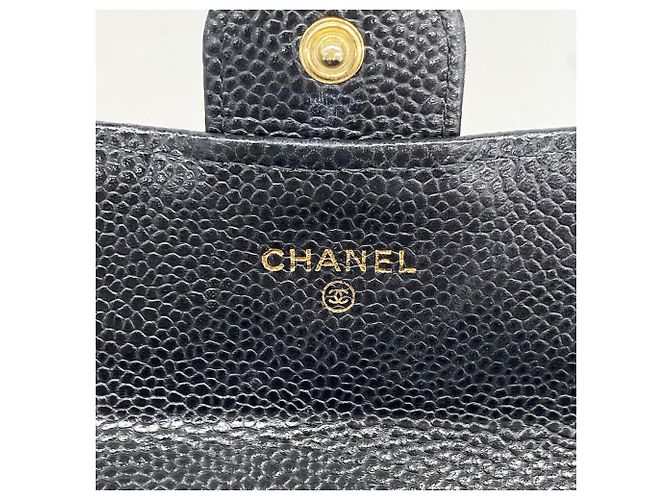 Portafoglio lungo Chanel Matelassé Nero - vista 4