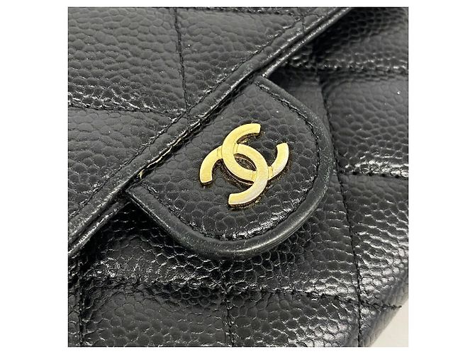 Portafoglio lungo Chanel Matelassé Nero - vista 8