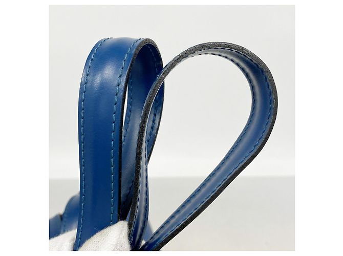 Borsa a tracolla Louis Vuitton Epi Saint Jacques Poigné Long Blu - vista 10