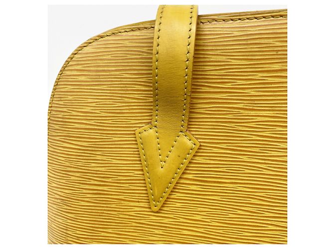 Bolsa de Ombro Louis Vuitton Epi Lussac em Jaune Amarelo - vista 10