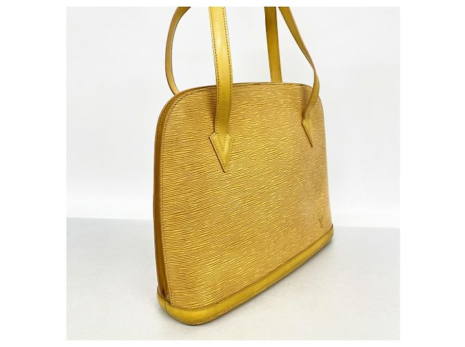 Bolsa de Ombro Louis Vuitton Epi Lussac em Jaune Amarelo - vista 2