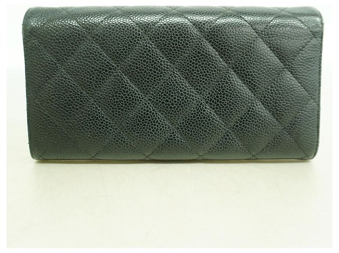Cartera larga Chanel Matelassé Negro - vista 10