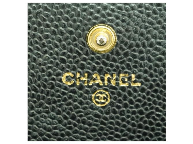 Cartera larga Chanel Matelassé Negro - vista 4