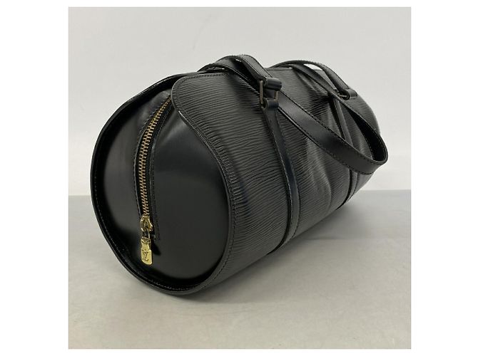 Borsa Louis Vuitton Epi Soufflot M52222 Noir Nero - vista 2
