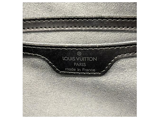 Borsa Louis Vuitton Epi Soufflot M52222 Noir Nero - vista 5