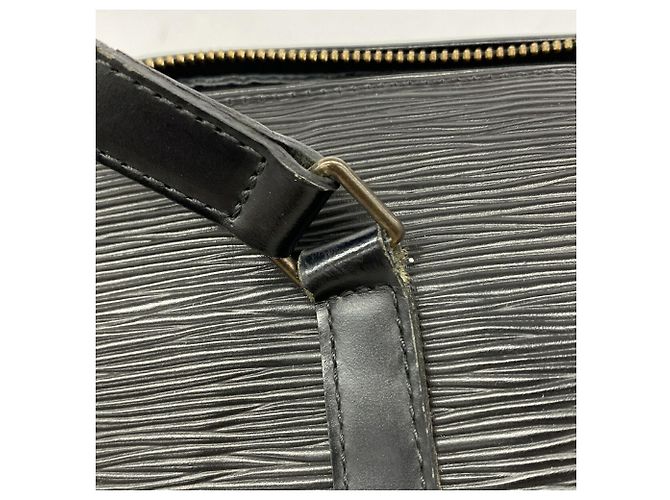 Borsa Louis Vuitton Epi Soufflot M52222 Noir Nero - vista 8