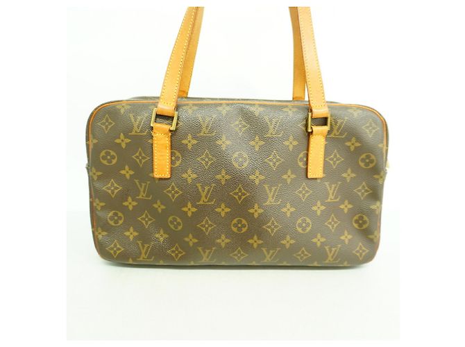 Borsa a tracolla Louis Vuitton Monogram Cite GM Marrone - vista 11