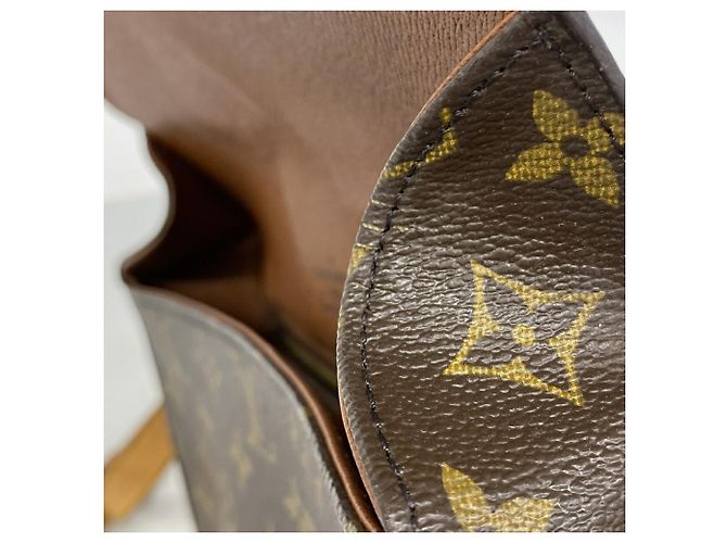 Louis Vuitton Monogram Saint Cloud GM Schultertasche Braun - Ansicht 10
