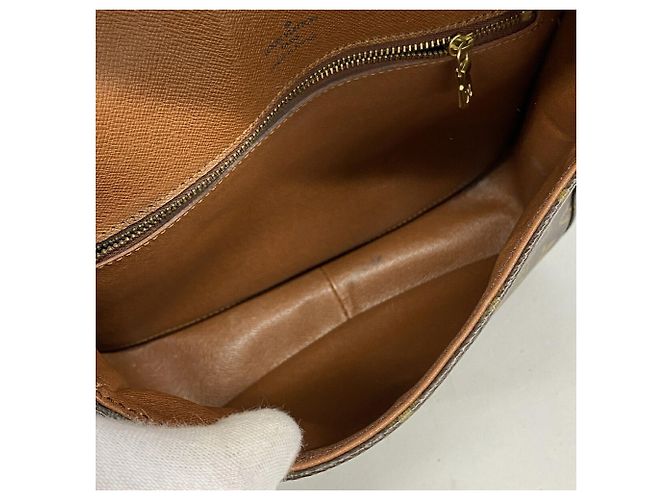 Louis Vuitton Monogram Saint Cloud GM Schultertasche Braun - Ansicht 4
