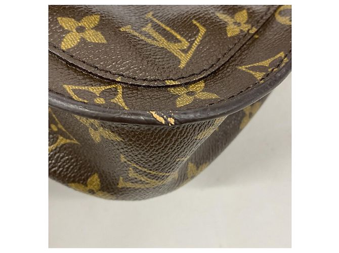 Louis Vuitton Monogram Saint Cloud GM Schultertasche Braun - Ansicht 8