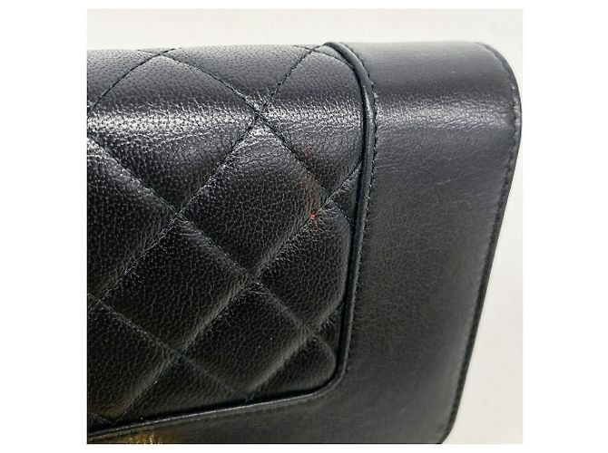 Portafoglio a spalla con catena Chanel Mademoiselle Nero - vista 6