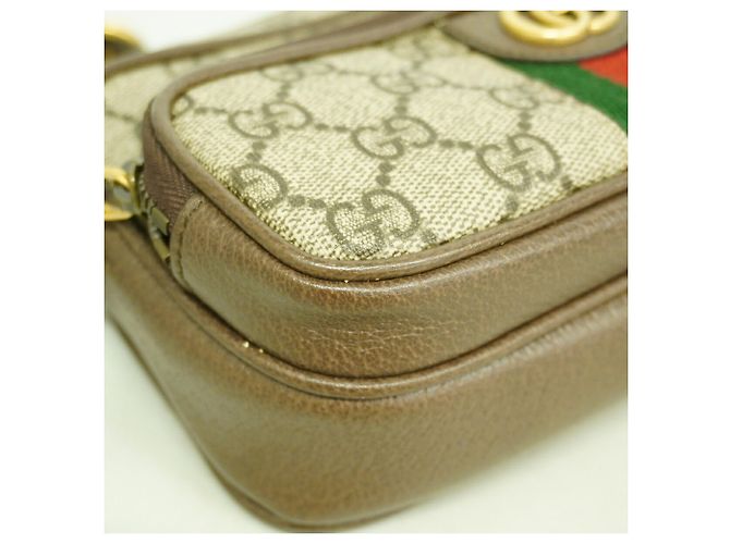 Gucci Ophidia Schultertasche Braun - Ansicht 6