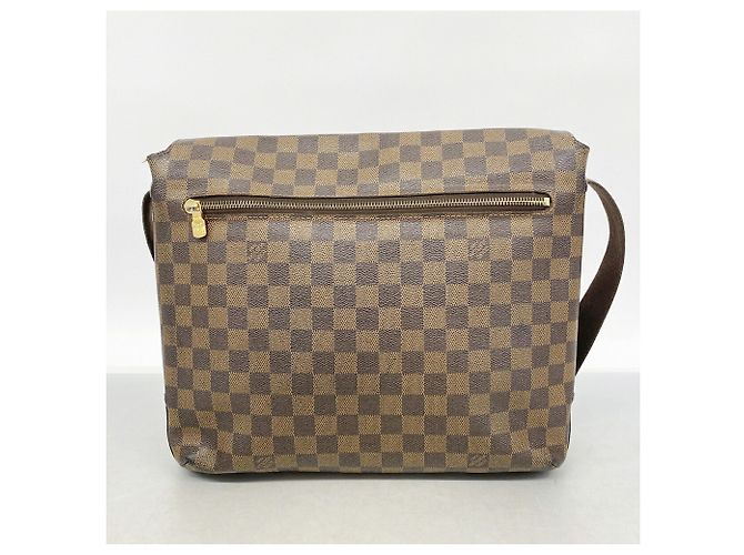 Borsa a tracolla Louis Vuitton Damier Brooklyn MM Damier ebene - vista 11