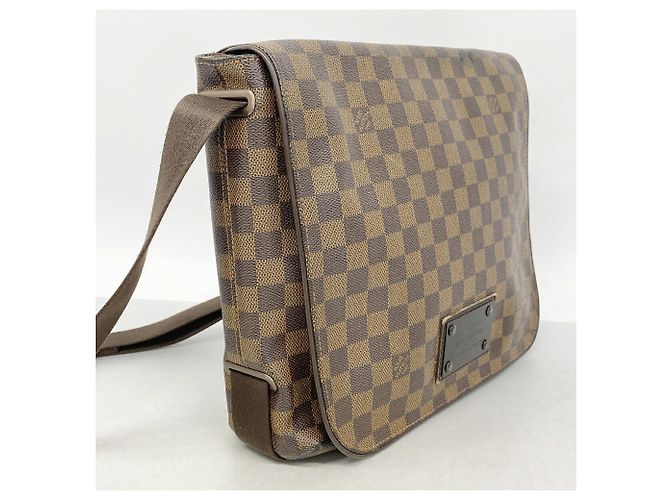 Borsa a tracolla Louis Vuitton Damier Brooklyn MM Damier ebene - vista 2