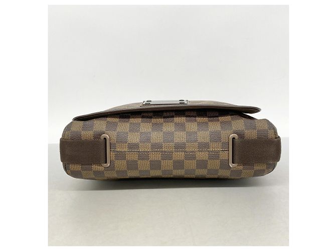 Borsa a tracolla Louis Vuitton Damier Brooklyn MM Damier ebene - vista 3