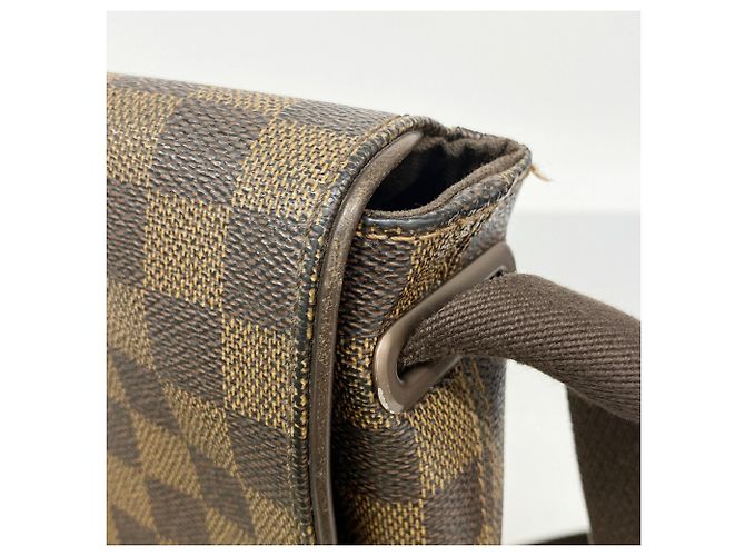 Borsa a tracolla Louis Vuitton Damier Brooklyn MM Damier ebene - vista 6