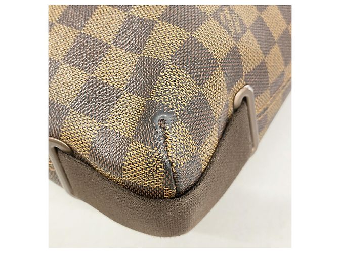 Borsa a tracolla Louis Vuitton Damier Brooklyn MM Damier ebene - vista 8