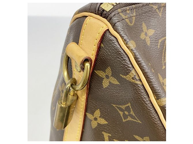 Borsa Louis Vuitton Monogram Speedy Bandoulière 35 Marrone - vista 6
