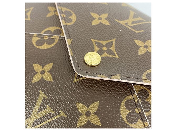Louis Vuitton Monogram Pochette Kirigami Tasche Braun - Ansicht 11