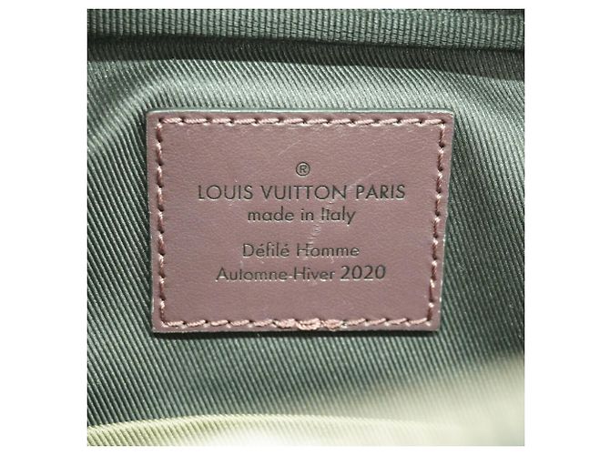 Bolsa Louis Vuitton Monogram Eclipse Patchwork Multi-Pocket Preto - vista 5