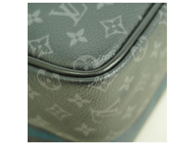 Bolsa Louis Vuitton Monogram Eclipse Patchwork Multi-Pocket Preto - vista 6
