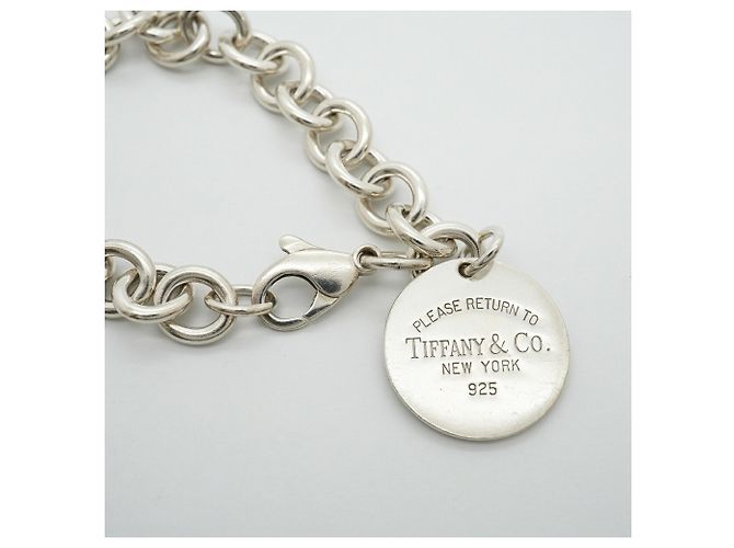 Autre Marque Tiffany & Co. Bracciale con ciondolo Return to Circle - vista 4