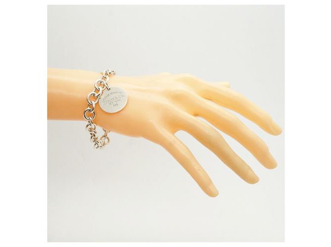 Autre Marque Tiffany & Co. Bracciale con ciondolo Return to Circle - vista 6