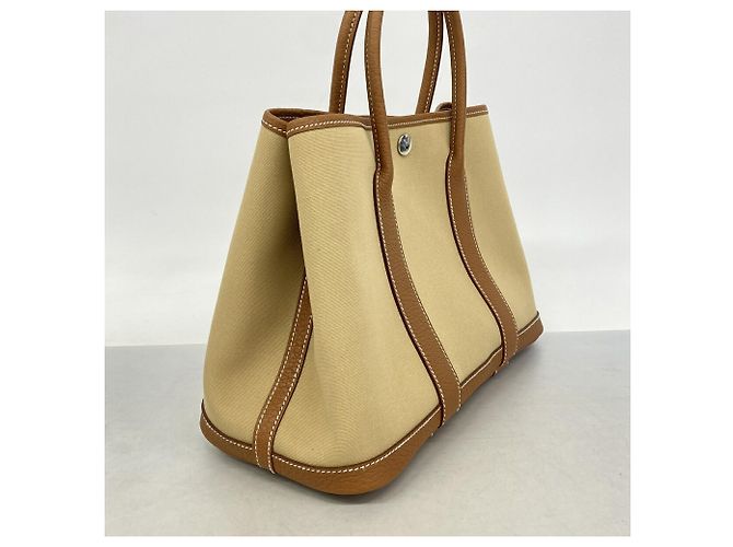 Hermès Bolso Tote Hermes Garden TPM Dorado - vista 2