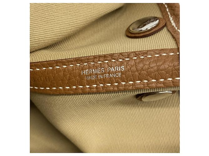 Hermès Bolso Tote Hermes Garden TPM Dorado - vista 5