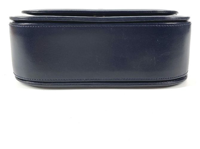 Versace Vintage Medusa Logo Schultertasche Marineblau - Ansicht 5