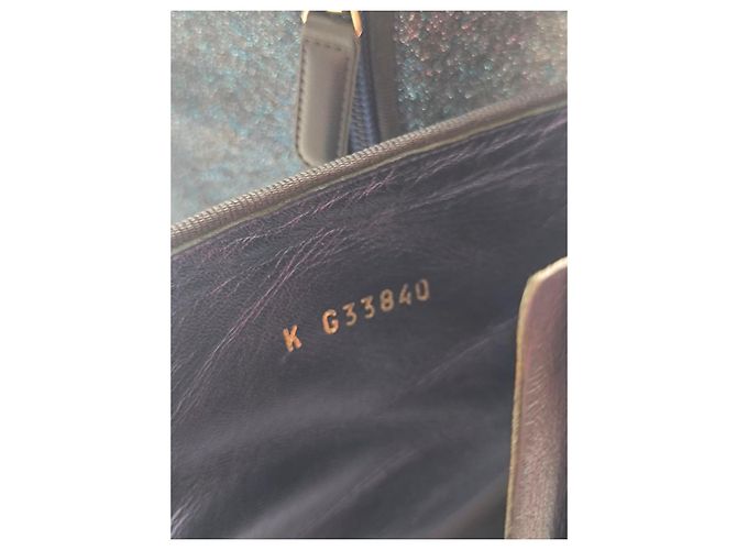 Stivaletti Glitter Chanel con Logo Dorato Nero Metallico - vista 3
