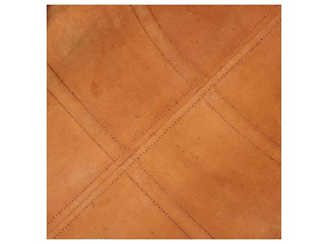 Borsa Louis Vuitton Keepall in pelle Epi 50 Marrone - vista 5